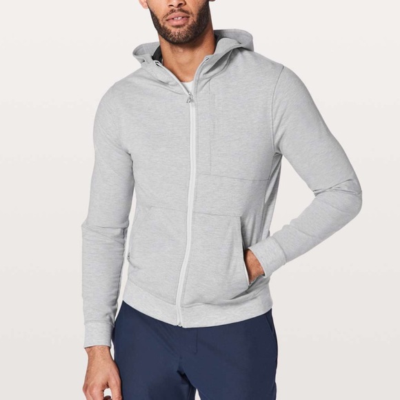 lululemon athletica Other - NWT Lululemon City Sweat Zip Hoodie
Heathered Ultra Light Grey medium